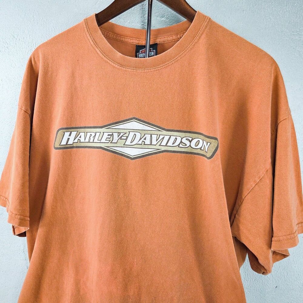 Vintage 2003 Y2K Harley-Davidson Mountain Creek Dalton Georgia Tee Sz L